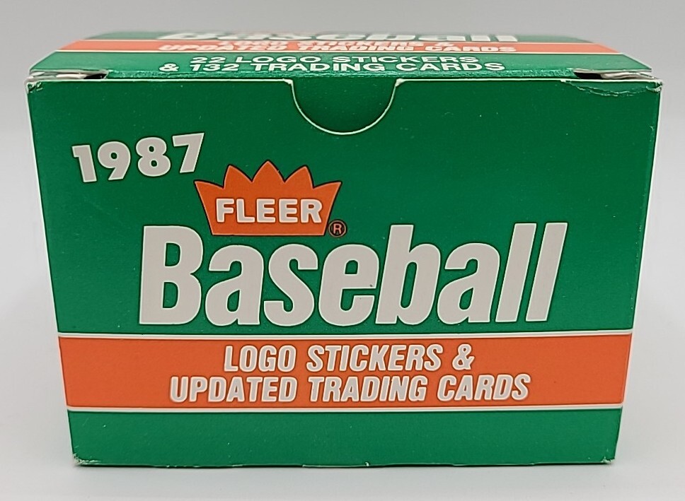 1987 Fleer Update Baseball Complete 132 Card Set Opened Greg