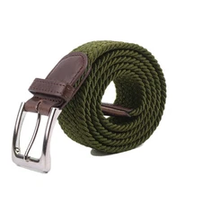 Canvas Elastic Fabric Woven Stretch Braided Belts