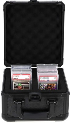 (3x) BCW Graded Latching Case 2 Rows- Secure Locking
