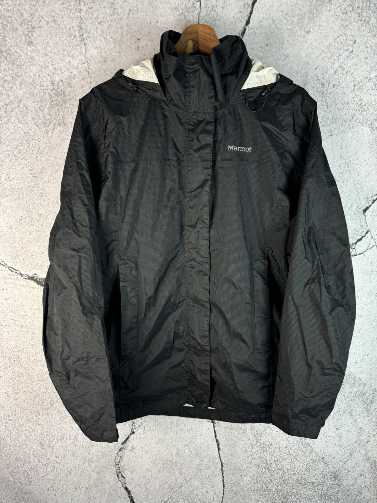 Classic Marmot Black Shell Jacket - image 1