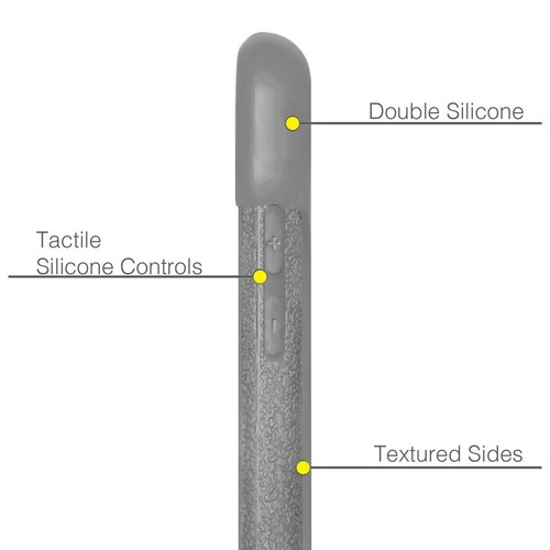 Funda protectora resistente a prueba de golpes AMZER de silicona para iPad 9.7 - Imagen 6 de 41