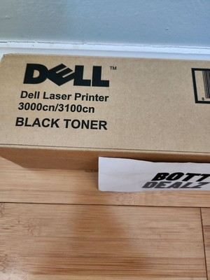 Dell K4971 Black Toner Cartridge for 3000cn Printer CT200481 OEM New Sealed