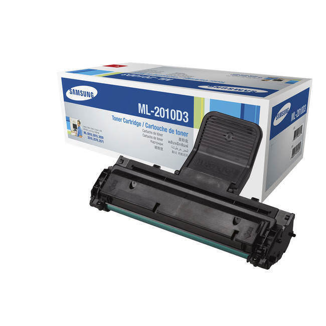 Toner Noir Samsung ML-2010D3 d'origine pour imprimante laser de bureau