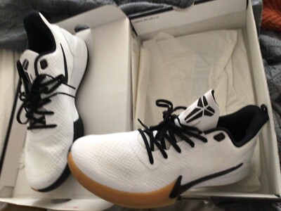Nike Kobe Mamba Focus White Black GUM SOLES Basketball Shoes SIZE 11.5 Nike Kobe Bryant Mamba Focus White Black Gum AJ5899-100 Mens  main image 2