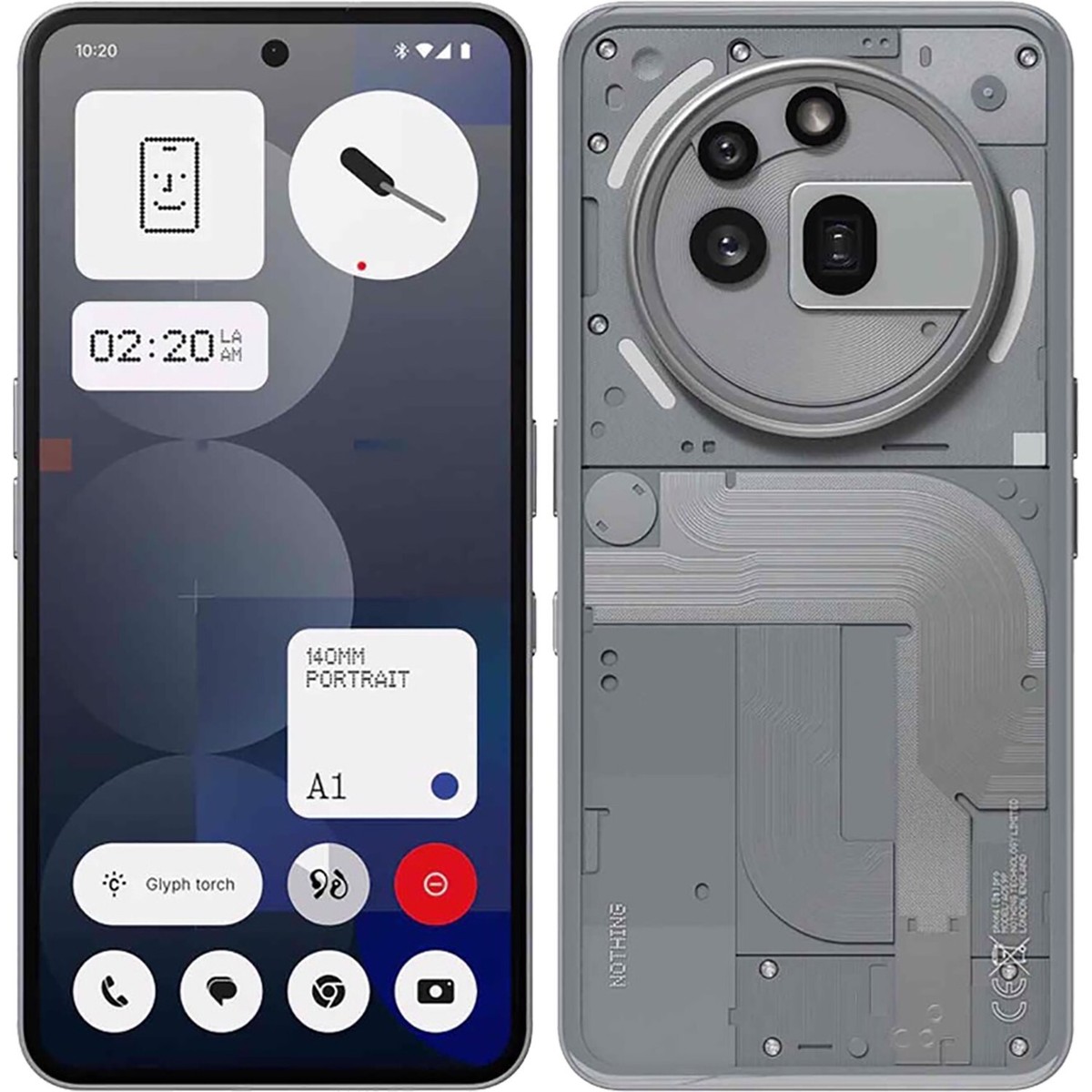 Nothing Phone (3a) Pro 5G Grey 256GB + 12GB Dual-SIM