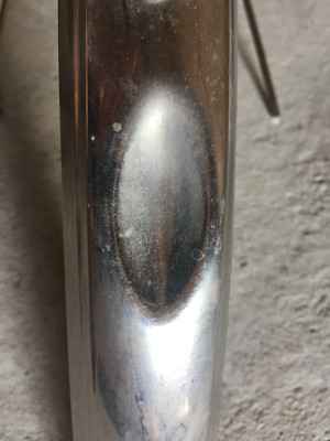 ancien garde boue estampille tole randonneuse cycle french cycle parts