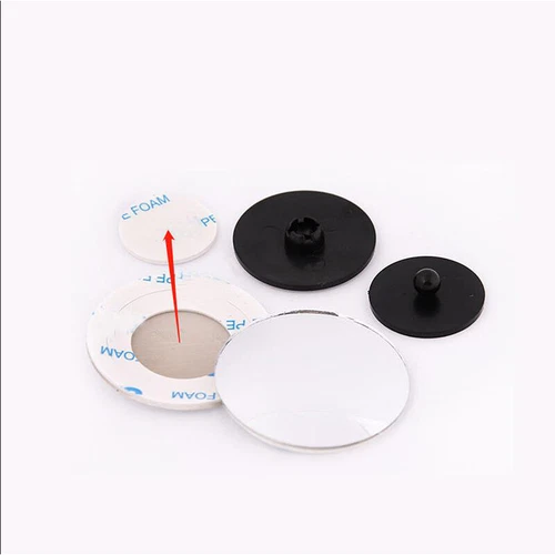 2PCS 360° Wide Angle Blind Spot Mirror Auto Convex Rear Side View Car Truck SUV - Bild 9 von 10