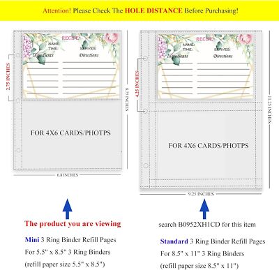 3x5 recipe card binder 3x5 Recipe Box CustomCraftUA