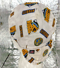 Denver Nuggets Custom Made Construction, Welder, Pipe-fitter, Biker Hat