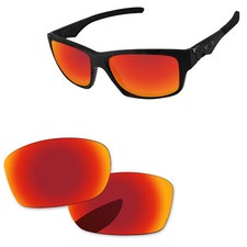 Fire Red Polarized Replacement Lenses For-Oakley Jupiter Squared OO9135