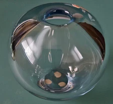 Holmegaard Danish Art Glass Vase - Sky Blue - 1960 - King of Denmark  Beautiful!