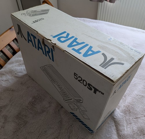 BOXED ATARI 520 ST STFM COMPUTER + STM MOUSE + LEADS - TESTED WORKING - Afbeelding 15 van 16