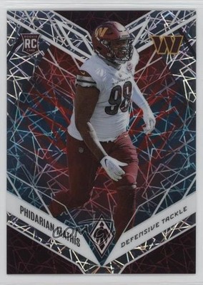 2022 Panini Phoenix Rookies Fire & Ice Lazer 3/50 Phidarian Mathis Rookie RC 0q3