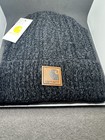 Carhartt Gray Acrylic Knit Beanie Winter Outdoor Logo Unisex Hat — photo 1