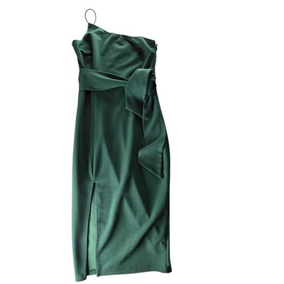 green dress hello molly Green Floral Day Dresses