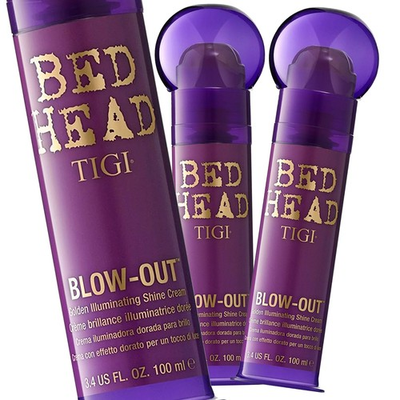 #ad Bed Head Blow Out Golden Illuminating Shine Cream 3.4 oz Pack of 3 $43.90