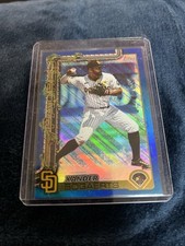 2025 Topps Holiday Xander Bogaerts #H65 Holiday Blue Metallic Glitter🔥SD Padres