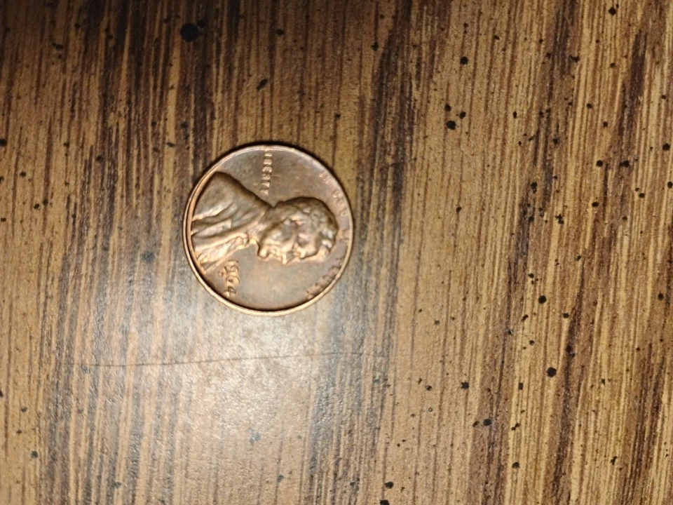 1964 d lincoln penny rare l liberty on edge error - Image 3 of 4