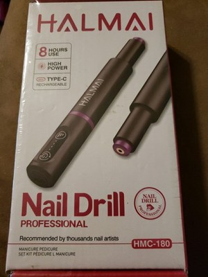 Halmai Professional Nail Drill Rechargable NEW