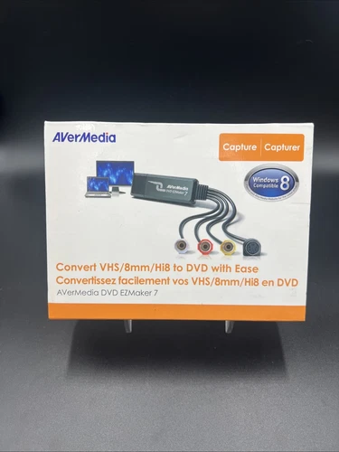 NEW AVerMedia DVD EZMaker 7 (C039) - VHS/DVD To Digital Format CONVERTER *SEALED