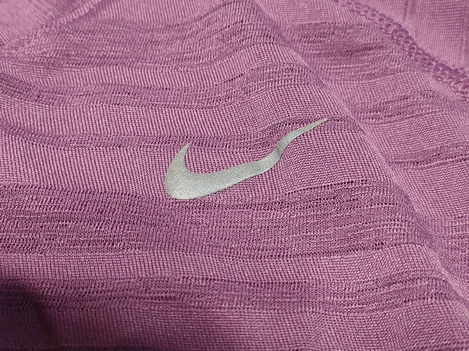 Nike Dri Fit Women's V Neck Shirt - Size Small - Light Purple - Image 4 of 4