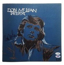 Don McLean Signed Autographed Record Album LP ACOA PSA