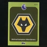 2025-26 Topps Premier League Wolverhampton Wanderers Team Logo Badges /50 ZD5040