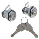 Pair of Door Locks & Keys Weston Body Hardware fits MGB Triumph TR5 TR6 621773PX