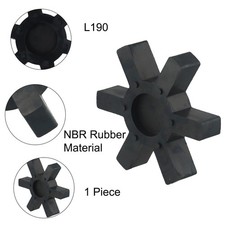 L190 Flexible Rubber Spider Insert Fits L-190 For Lovejoy L-Jaw Coupling