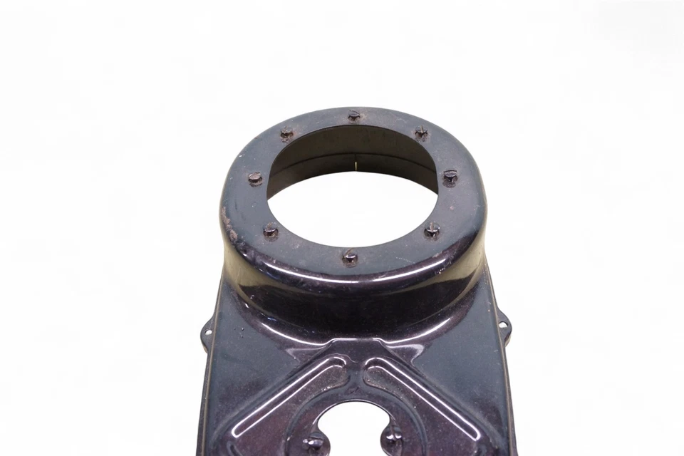 Harley UL U 74 CI cabeza plana cabeza de nudillo cabeza panorámica EL OEM cubierta primaria negra *TZ42 Foto 4 de 4