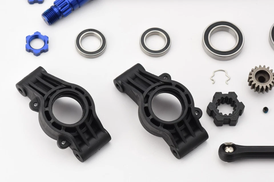 Fits Traxxas X-MAXX DRIVESHAFTS Stub Axles Carriers Wheel Hubs Bearings Links - Image 4 of 4