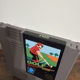 Golf (Nintendo NES) Game Cartridge Tested