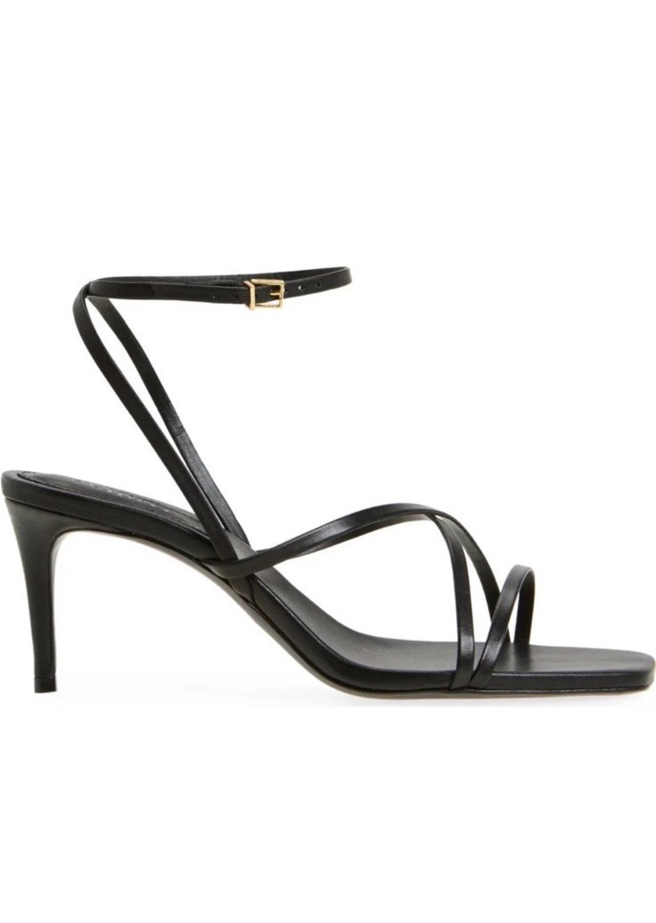 SCHULTZ Women's Bari Ankle Strap High Heel Sandals Black Size US 11B - NEW W/BOX