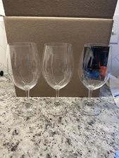 Reidel Wine Stem Glass 8' Tall Set of 3