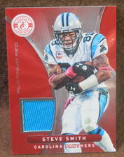 13894 2012 TOTALLY CERTIFIED MATERIAL STEVE SMITH #12 PLATINUM RED 27/299