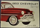 1953 Chevrolet Catalog Brochure Belair 150 210, Wagon Convertible Original 53