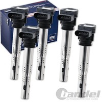 5X Beru ZÜNdspule Passend FüR Audi A3 (8P) Q3 (8U) TT (8J) VW Beetle (5C)