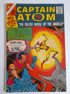 Captain Atom #80 May 1966 VFINE- 7.5 Charlton Comics Steve Ditko art
