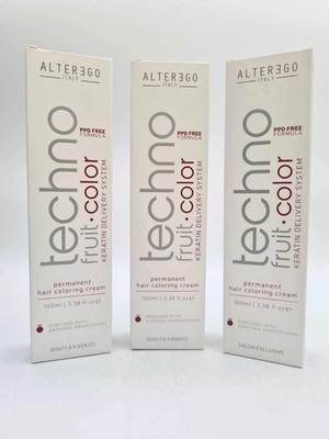 Alter Ego Techno Fruit.Color - Permanent Coloring Cream 100ml vers.Nuancen