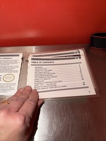 Shatterhand NES Nintendo Instruction Manual Only! Laminated! Free Shipping!