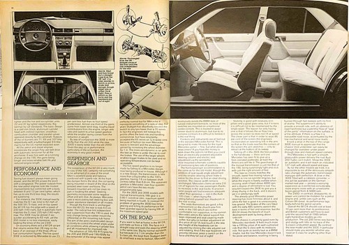 MOTOR MAGAZINE 15-DEC-84 - Bitter SC/4, Rover SD1 3500 VDP EFi, Mercedes W124 - Picture 9 of 15