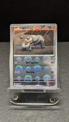 Pokemon SV White Flare Durant Pokeball MISCUT ERROR 070 Holo Black Bolt