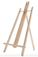 Tabletop Wood Display Stand A-Frame Artist Easel Tripod, Cookbook/Wedding Set 3