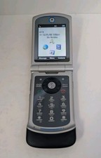 Motorola MOTORAZR VE20 Flip Cellular Phone Tested & Works W/Box & Charger Works!