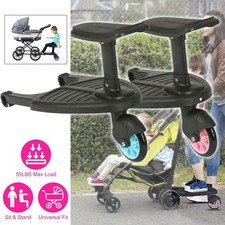 Buggy board per passeggino tavola rotante Kiddy pedana con sedile pedana DHL