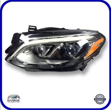 2016-2019 Mercedes Benz GLE350 GLE400 Headlight Driver Left Side LED OEM