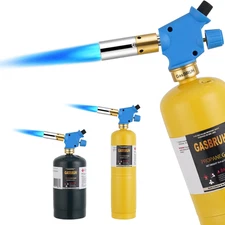 Propane Torch Head with Igniter, Gas Torch Kit for Propane, Mapp Gas,High Int...