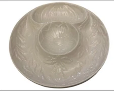 Vintage California Pottery Artichoke Plates Set Of 2