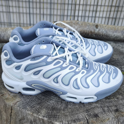 Nike Air Max Plus Herren Sneaker Low Top Blau/Weiß EU 41 1/3 atmungsaktiv