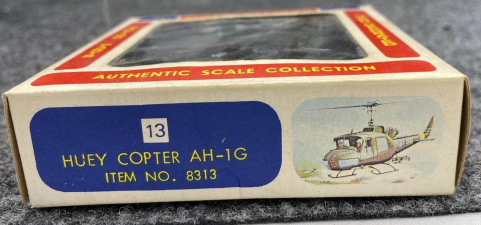 Miniaviones Bachmann #13 AH-1G Huey Copter decorado a mano piezas móviles 1:210 Foto 4 de 4